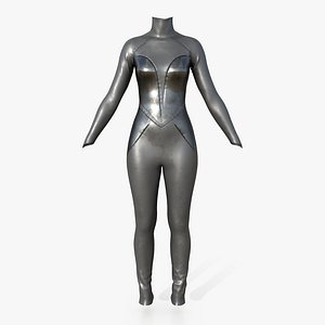 Futuristic Women Suit Outfit