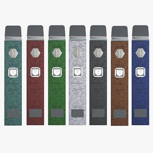 Fiber Pattern E-Cigarettes Vape model