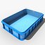 3d model garden swimming pool