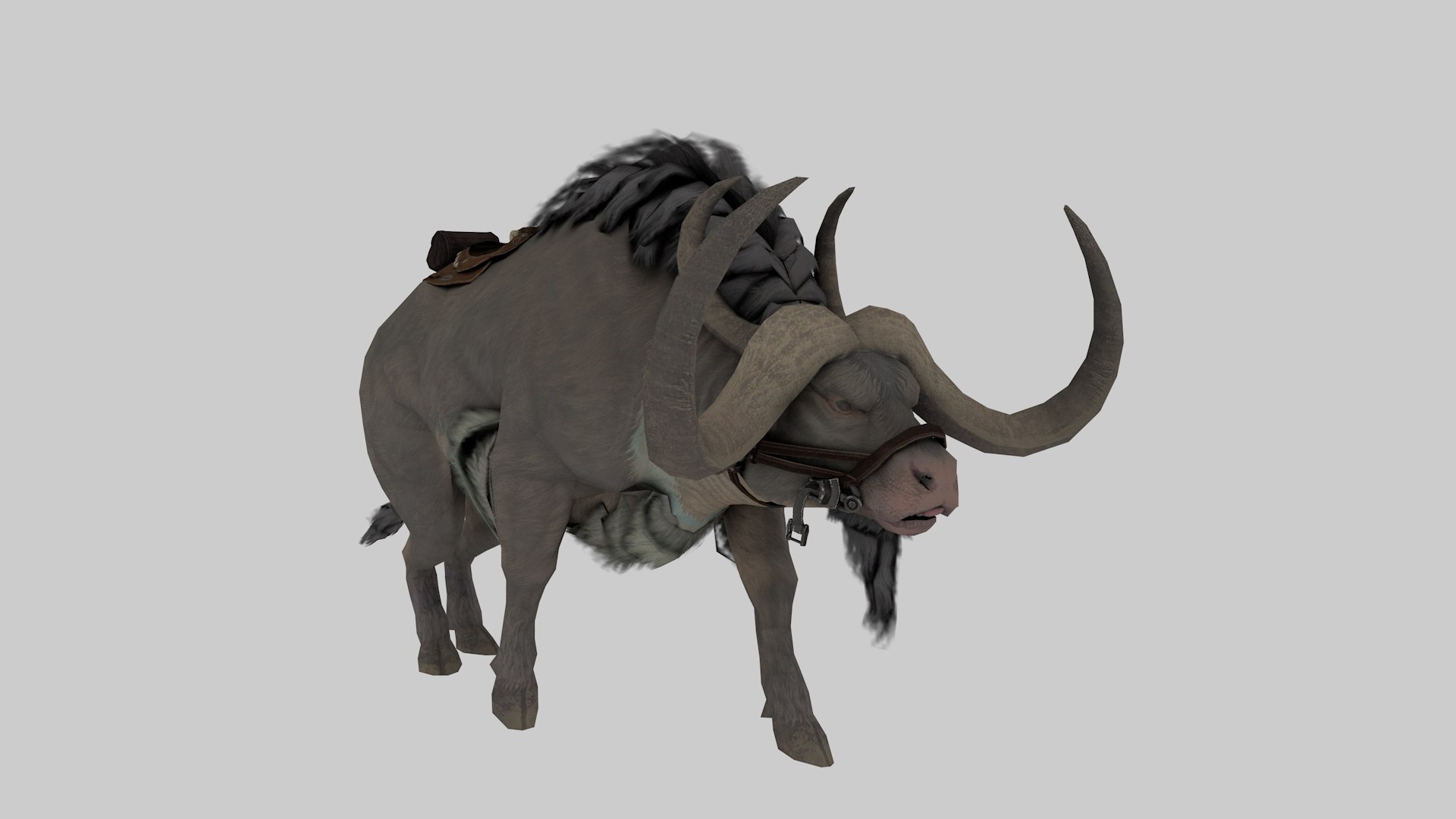 3D 3D Bull Model Model - TurboSquid 2374057