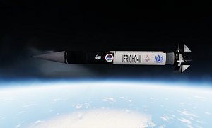 Jericho 3 Ballistic Missile 3D