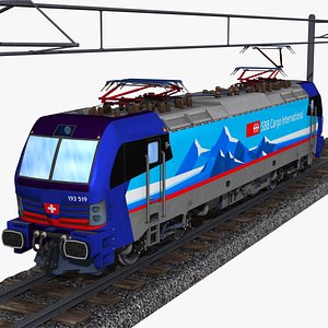 3D siemens vectron 193 519 sbb cargo