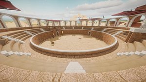 3D Gladiator Arena model