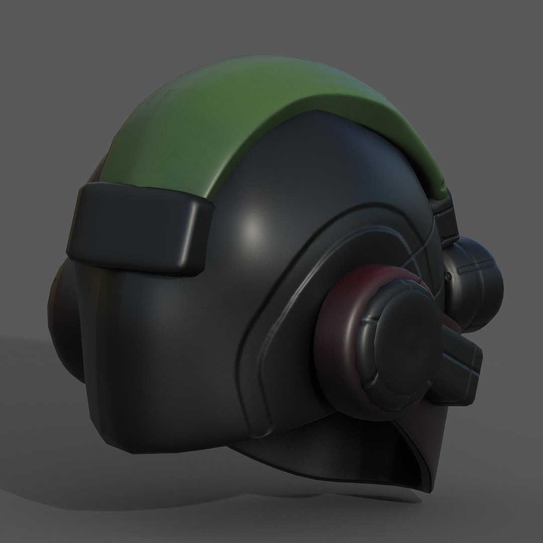 Mask helmet 3D model - TurboSquid 1601376