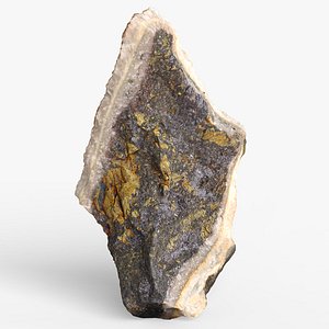 Veins of pyrite gemstone