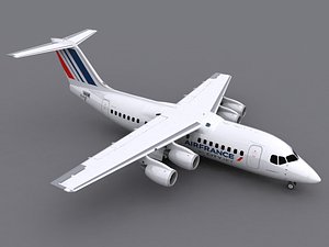 bae 146-200 avro rj85 3d model