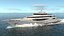 Ombla Luxury Superyacht Dynamic Simulation 3D model