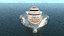 Ombla Luxury Superyacht Dynamic Simulation 3D model