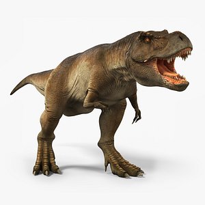 Tyrannosaurus Rex Walking Pose 3D model
