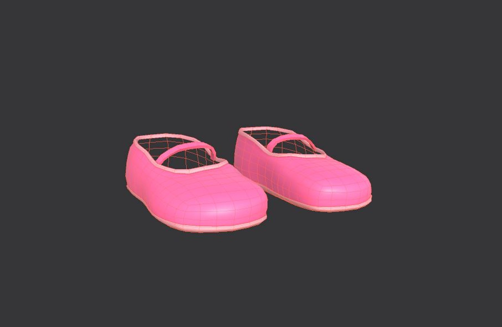 3D shoes kids model - TurboSquid 1649855