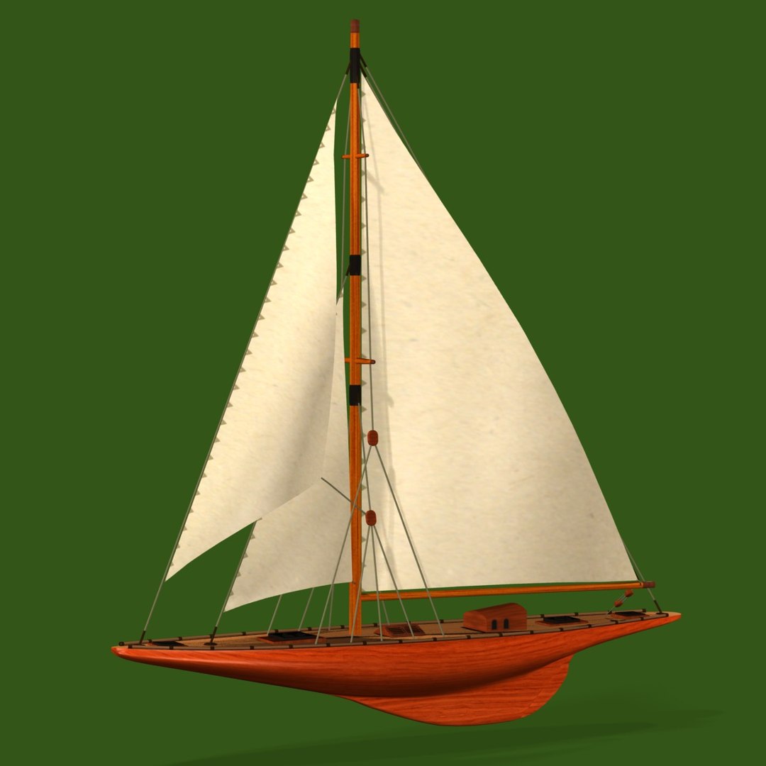 3d J-class Yacht Wc