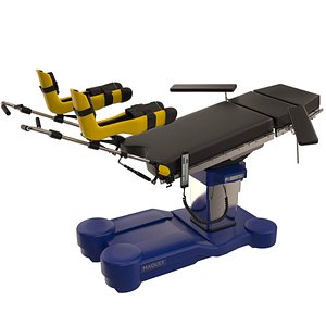 Operating Table and Equipment 3D model