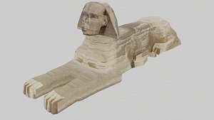 Great Spinx of Giza 3D model