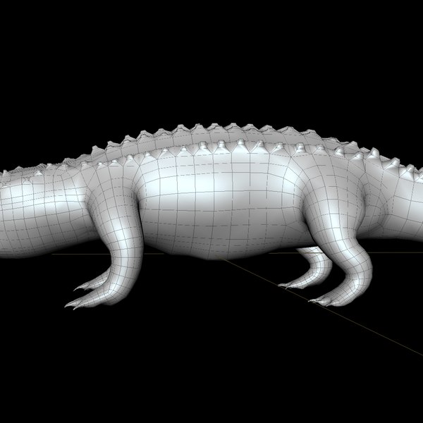 3D alligator - TurboSquid 1452202