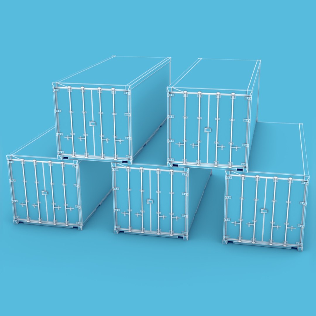 container 20ft 3D model https://p.turbosquid.com/ts-thumb/e7/qR34ns/y4RwJneU/pic07_wire/jpg/1505476516/1920x1080/fit_q87/8de7e917534a3103455b83bab64127fccce2ba20/pic07_wire.jpg