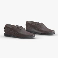 Boat Shoes Low Poly