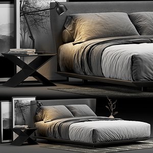 BB Italia Alys Bed Set