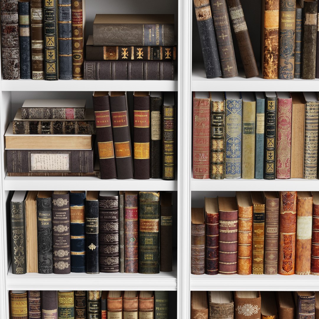 classic books model https://p.turbosquid.com/ts-thumb/e7/tqVw2U/WRJK1tqR/classicbooks13_04/jpg/1598601527/1920x1080/fit_q87/88a34d4548ede901e471d7592bdaad9e7accf76d/classicbooks13_04.jpg