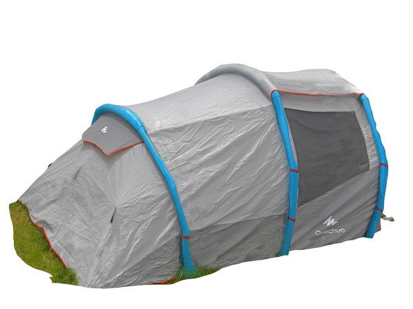 3D real camping tent scanned