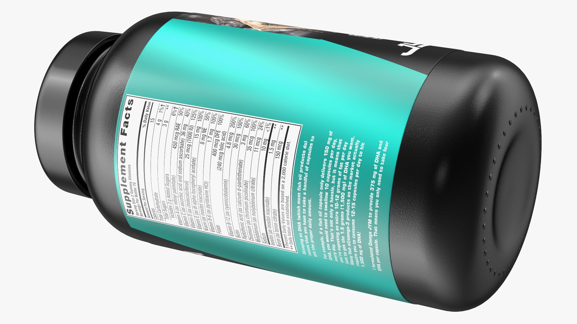 Omega JYM Omega3 Fish Oil 3D model TurboSquid 1775659