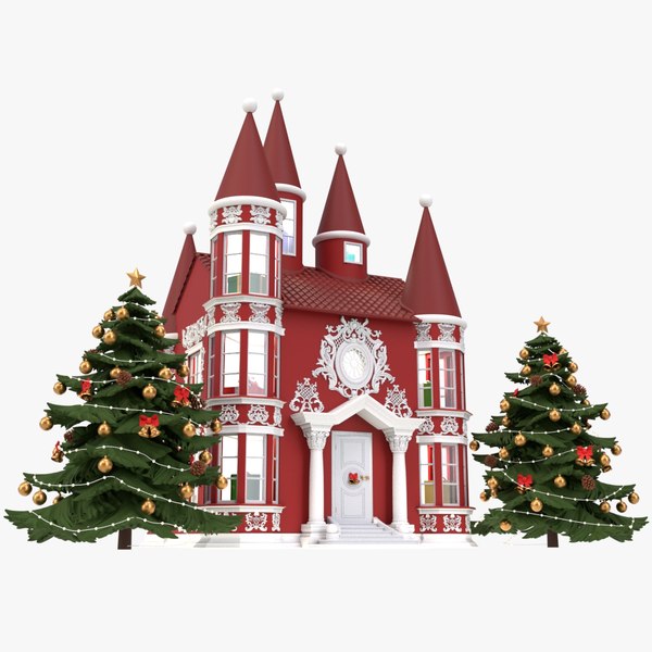 House X3 Santas Workshop 3D model