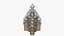 Orthodoxe Holzkirche mit Kuppeln