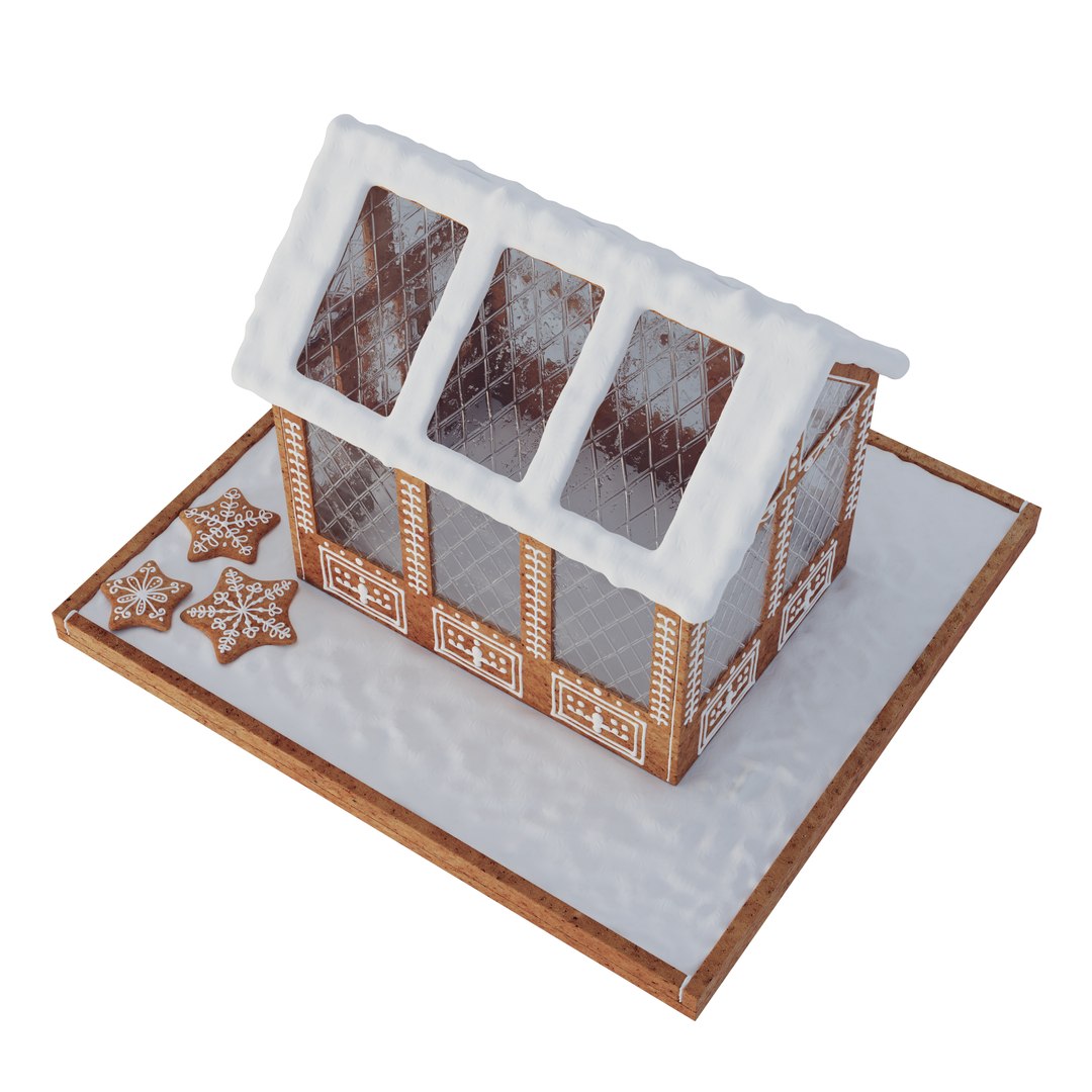 3D Gingerbread Greenhouse model https://p.turbosquid.com/ts-thumb/e8/79mUIR/KY/cake_coronacamera003copy/jpg/1703435179/1920x1080/fit_q87/b411741ccb3854f609e8c4099f6eabeaa0da5389/cake_coronacamera003copy.jpg