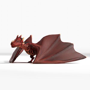 Fantasy Fire Dragon