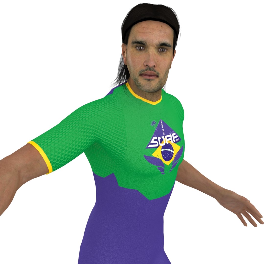 Rigged surfer 3D model - TurboSquid 1326759