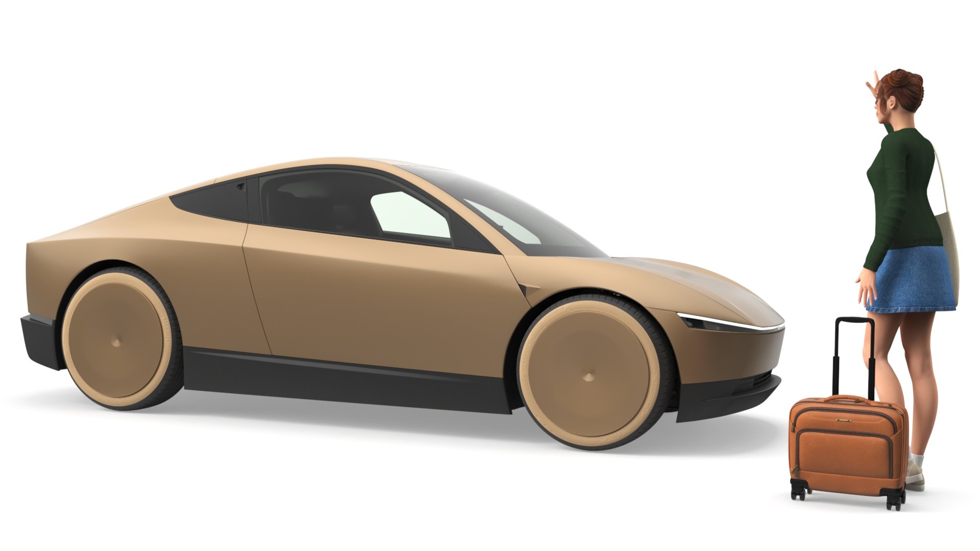 3D Female Waving Tesla Cybercab Robotaxi model https://p.turbosquid.com/ts-thumb/e8/EB9NMD/Sk/female_waving_tesla_cybercab_robotaxi_013/jpg/1734127231/1920x1080/fit_q87/ee85ed81c4f99489fad7ff5e666e85028ca1ad06/female_waving_tesla_cybercab_robotaxi_013.jpg