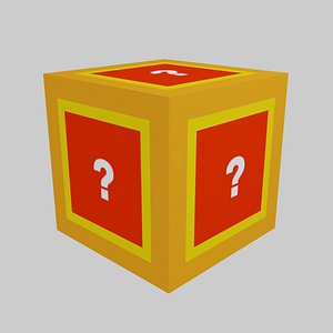 3D model mystery box