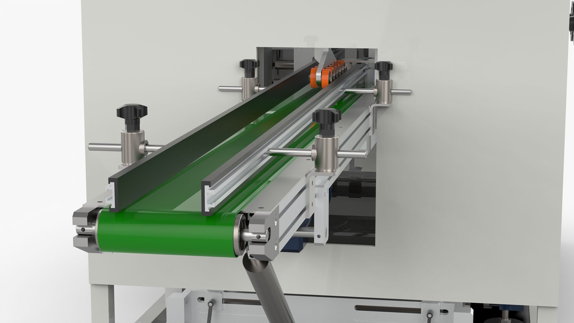 3D Automatic Carton Wrapping Film Machine - TurboSquid 2008611