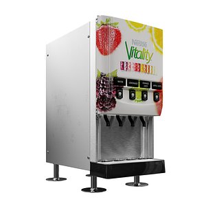 Nestle Vitality Flavored Water Dispenser 3D model