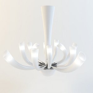 3d model barovier toso murano glass