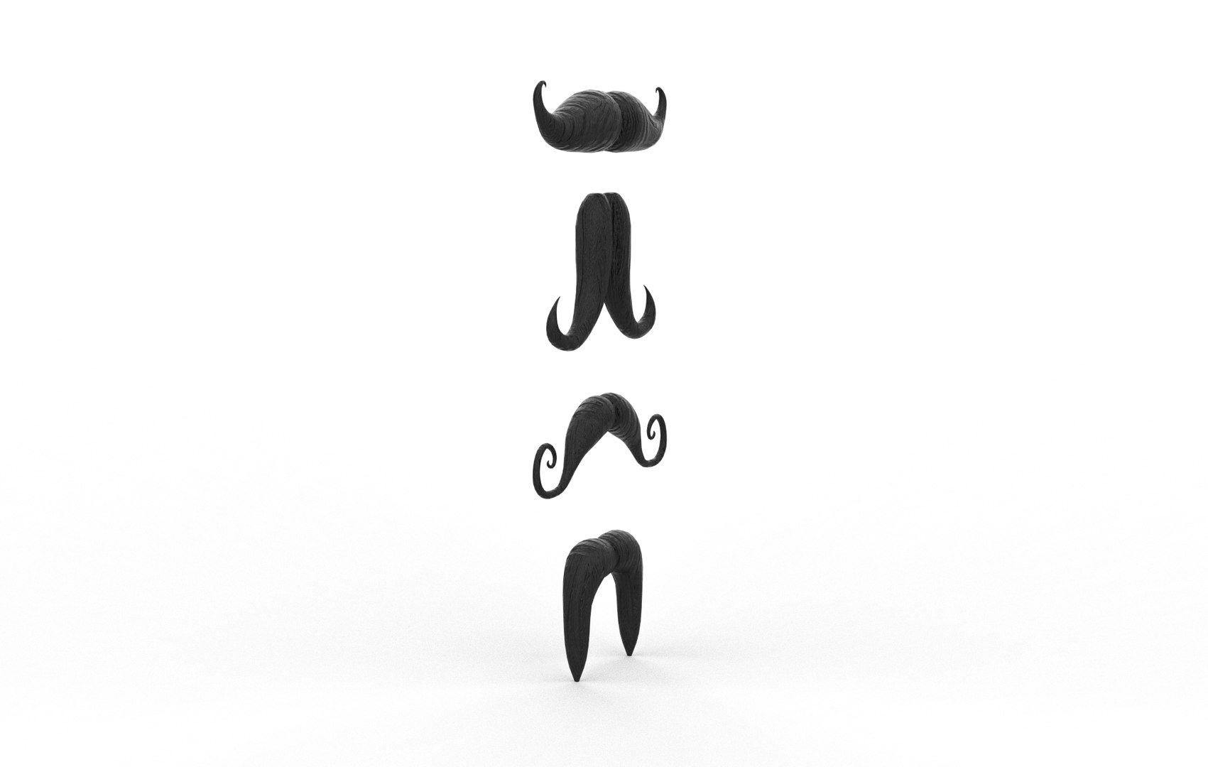 Moustache 3D Model 3D Model - TurboSquid 2347888