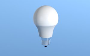 led lightbulb light 3D model