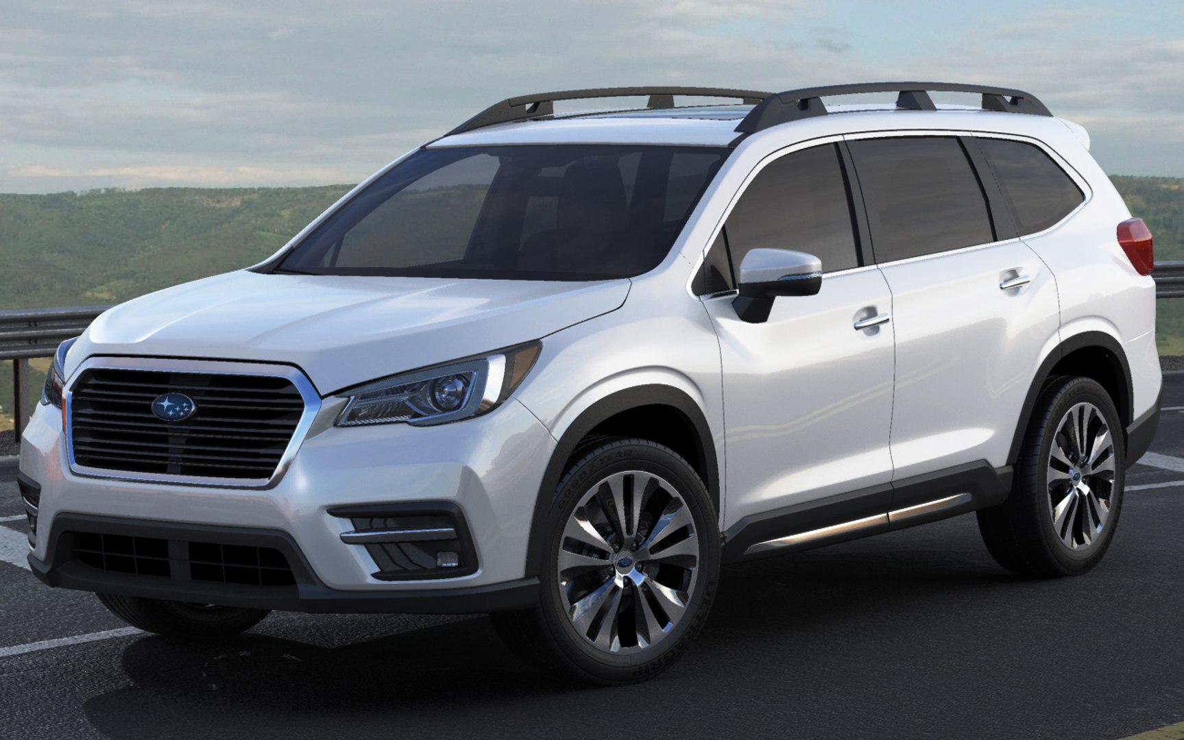 3D subaru ascent 2019 model - TurboSquid 1274360