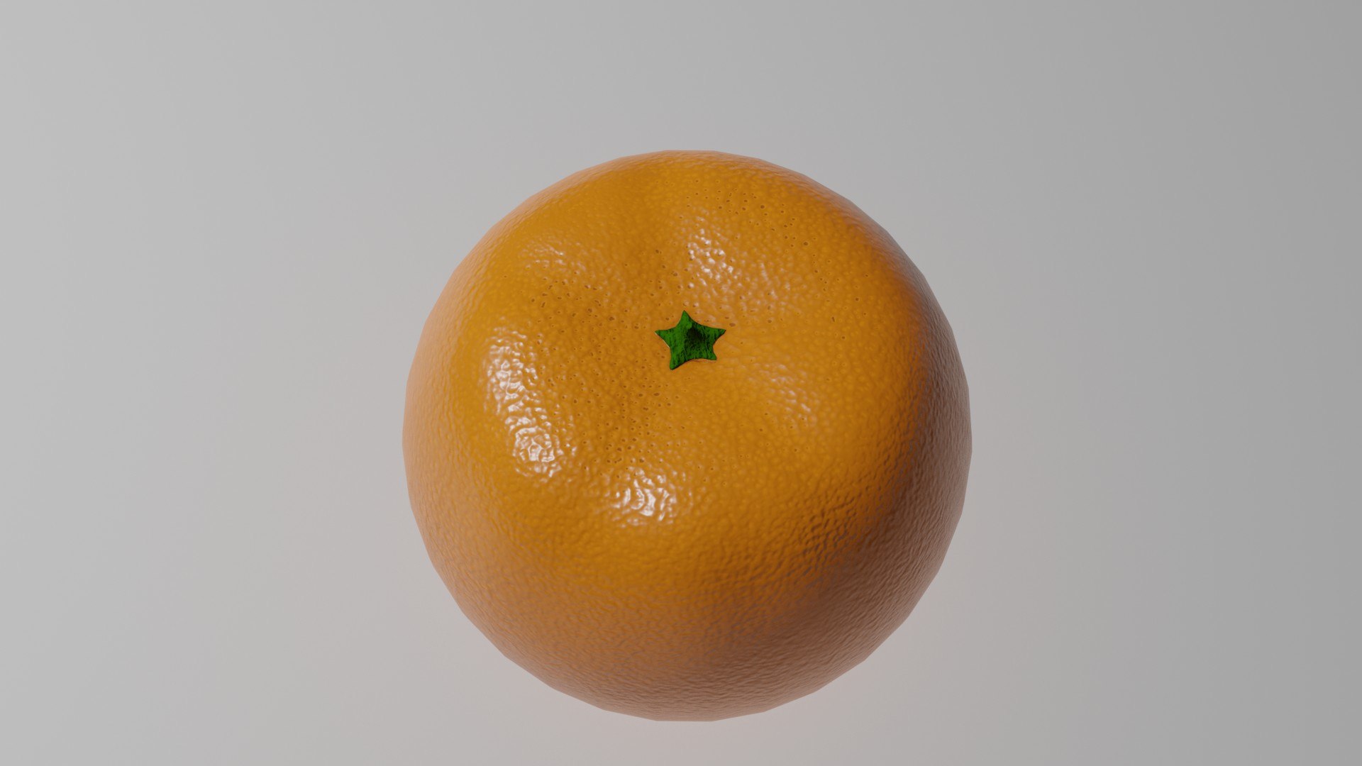 柑橘类水果3d模型