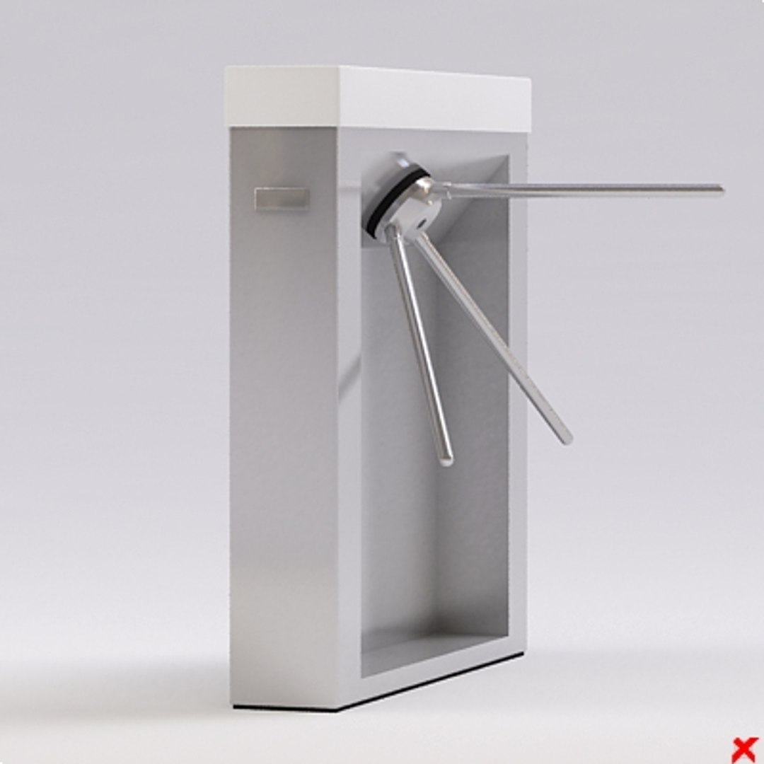 3ds Max Turnstile