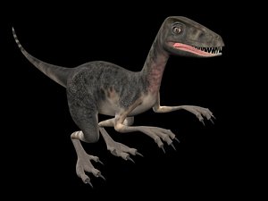 maya realistic dinosaur