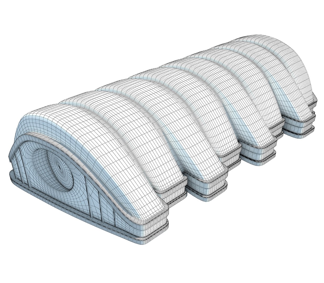 3D Engine Cover - TurboSquid 1174259