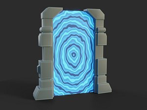 Cartoon Portal 1 3D