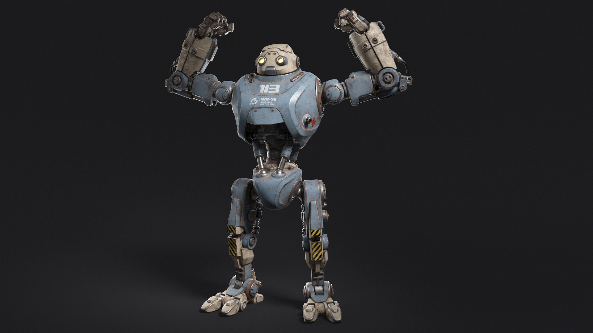 modelo 3d Robot 113 aparejado - TurboSquid 1960532