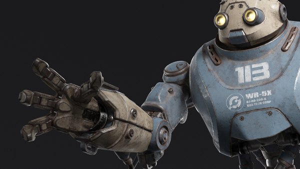 Robot 113 Rigged3D模型 - TurboSquid 1960532