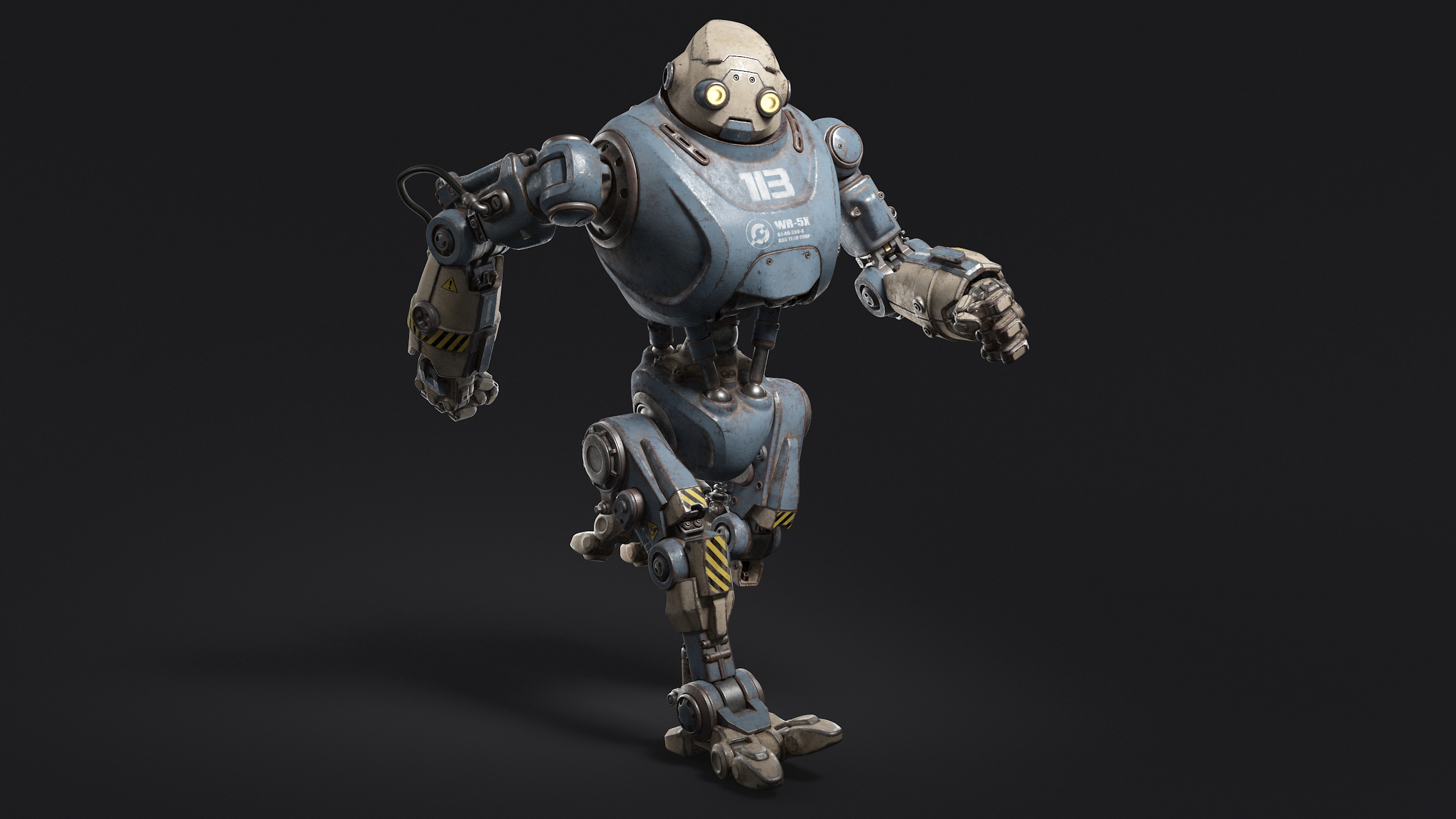 modelo 3d Robot 113 aparejado - TurboSquid 1960532