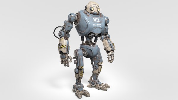 Robot 113 Rigged3D模型 - TurboSquid 1960532