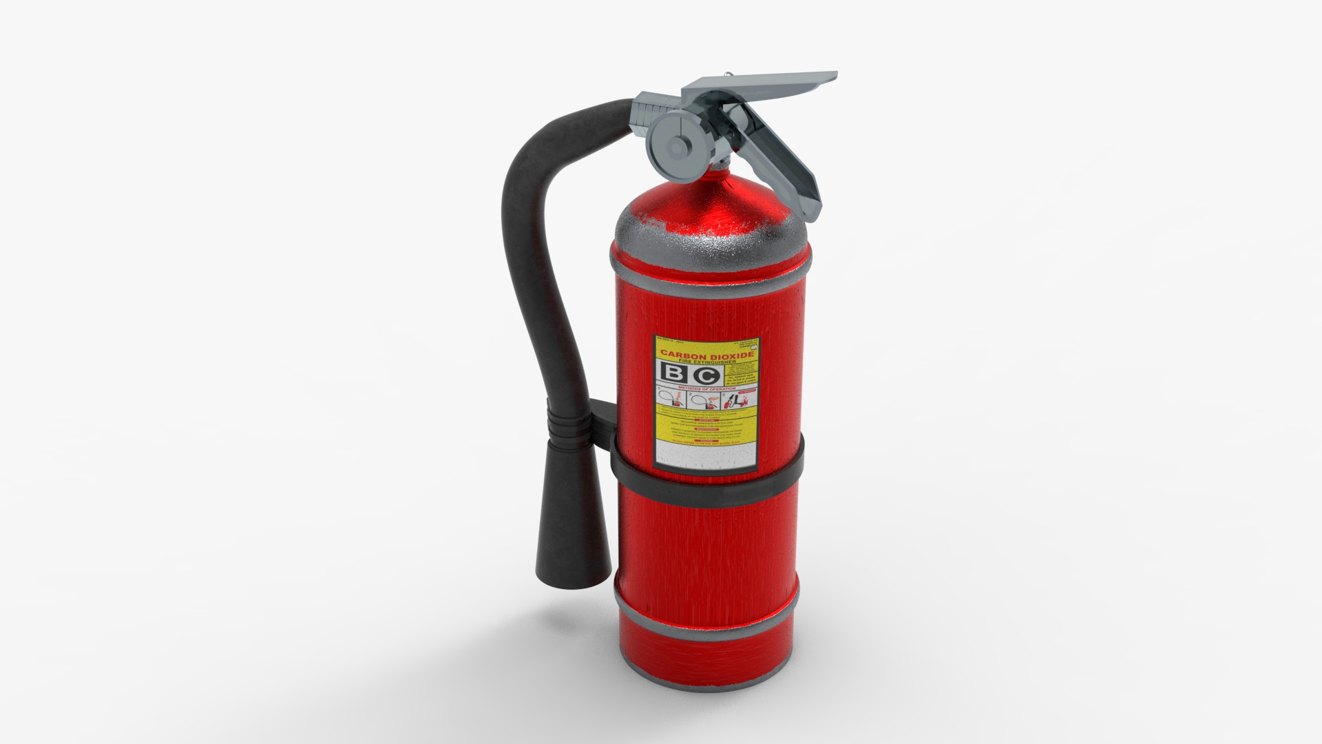 3D Extinguisher - TurboSquid 1714010