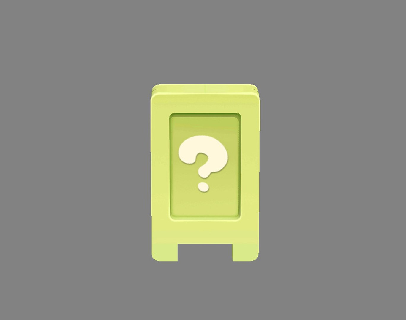 Plate Question Mark 3D Model - TurboSquid 1702909