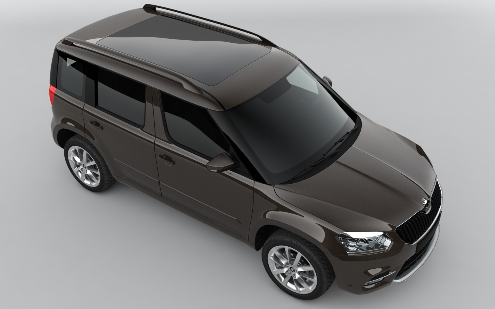 3d Skoda Yeti 2015 Model