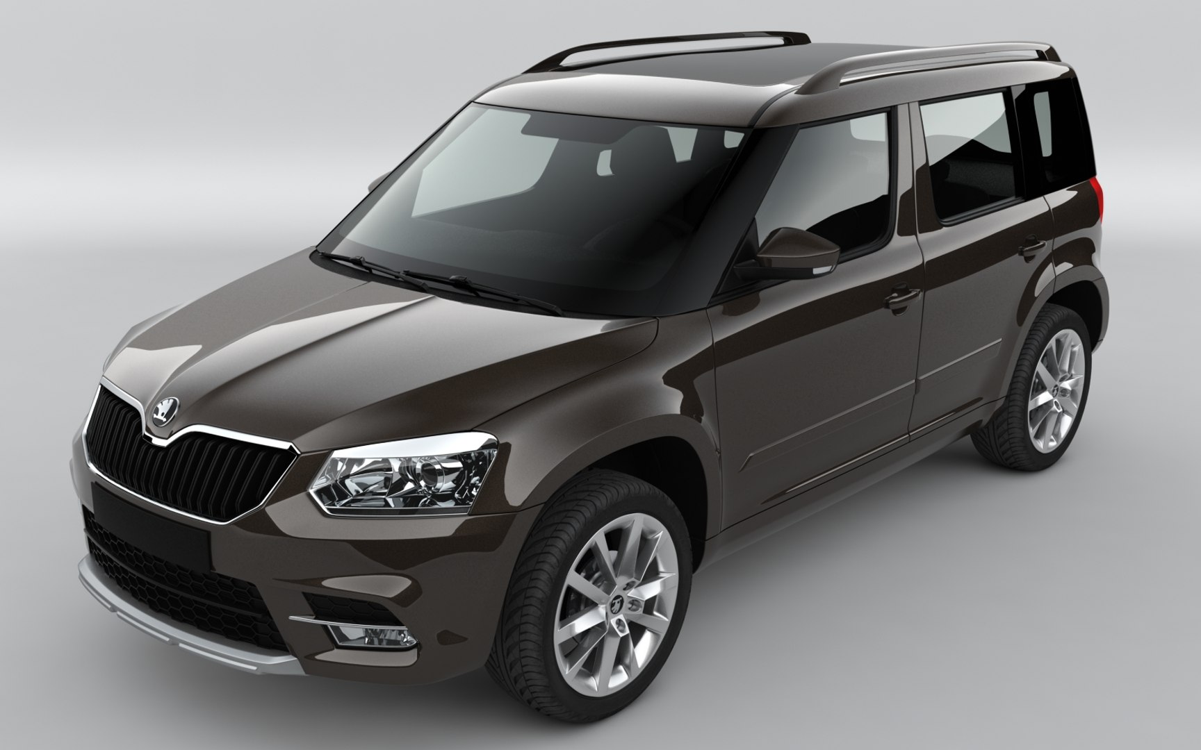 3d Skoda Yeti 2015 Model